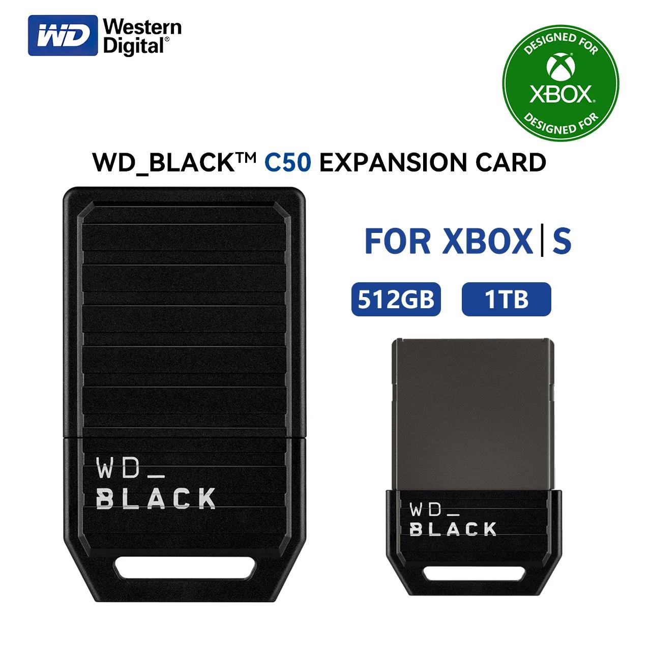   Ȯ ī ޸ ī, Xbox ø X, ø S, WD BLACK C50, 1TB, 512GB